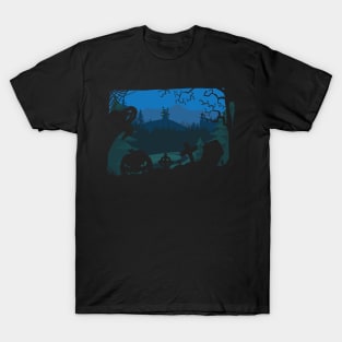 Spooky Castle Scene T-Shirt